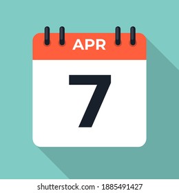 March 17 Calendar Daily Icon. World Health Day. Vector Illustration Emblem. Element of Design for Decoration Office Documents and Applications. Logo of Day, Date, Month and Holiday