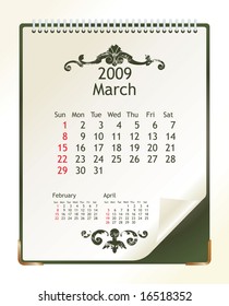 march 2009