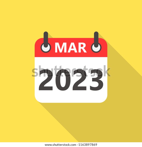 March 2023 Wallpaper Calendar March 2023 Year Calendar Flat Style Stock Vector (Royalty Free) 1163897869  | Shutterstock