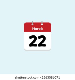 March 22: Date on Calendar
