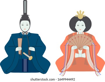 March 3 Hina Doll Illustration