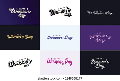 March 8 background with international women's day floral decorations in a paper art style with a frame of flowers and leaves greeting card on a pastel pink tone; vector illustration