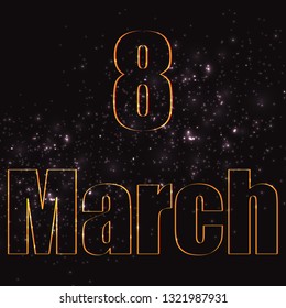March 8. Happy Women's Day.