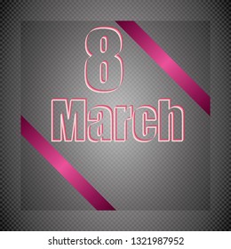 March 8. Happy Women's Day.