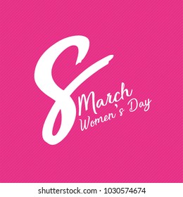 March 8 international women's day background