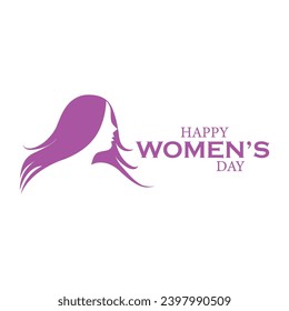 March 8 international women's day greeting card paper cut for your design vector illustration