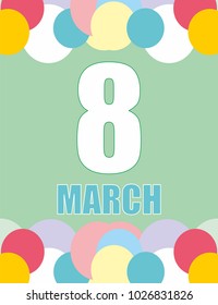 March 8 postcard