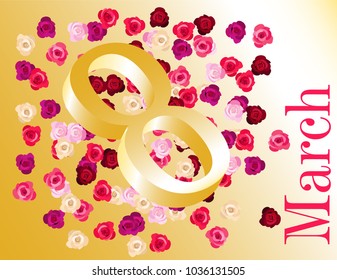 March 8 postcard
