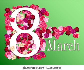 March 8 postcard