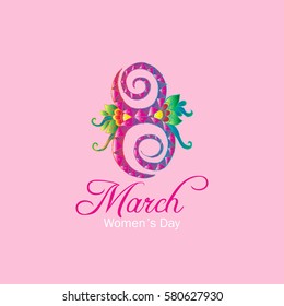 March 8, Woman's day. 