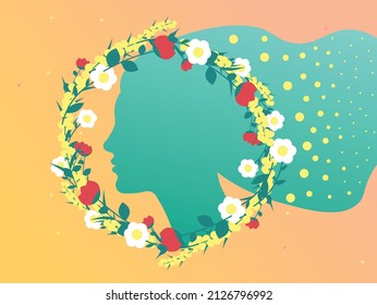 March 8th. Spring. International Women's Day