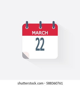 March calendar icon.