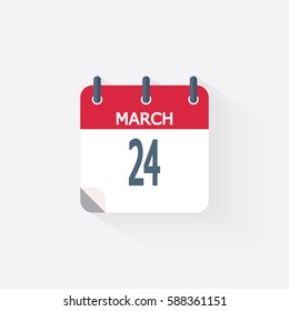 March calendar icon.