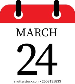 March calendar icon.Calendar event reminder date.calendar date icon on white background.