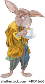 March Hare Drinks A Tea