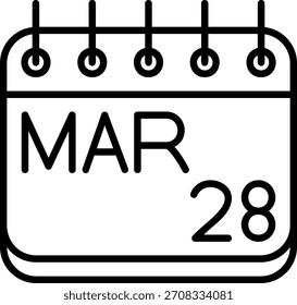 Icono de marzo para su proyecto
