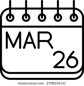 Icono de marzo para su proyecto