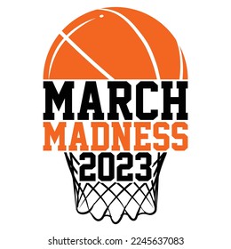 March Madness 2023 t-shirt design