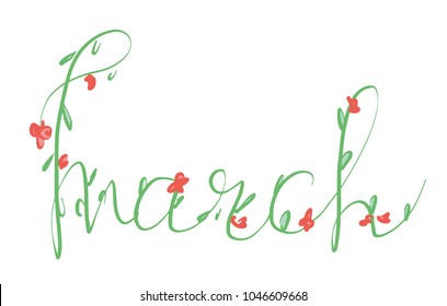 March. Vector Illustration, eps 8. Design Template.