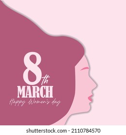 March is Women history month, vector illustration