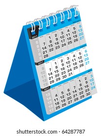 March-Desk calendar 2011