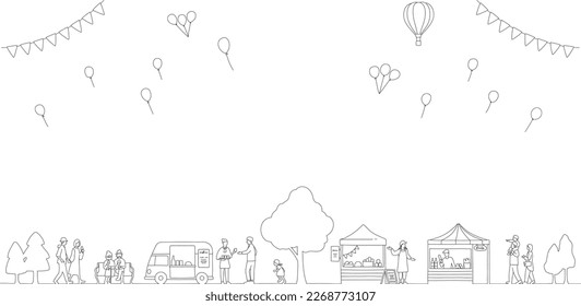 Marche event and people background material