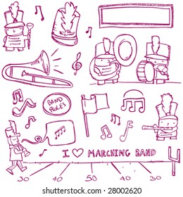 Marching Band Doodles