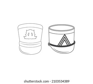 Marching Band Hat SVG, Marching Band SVG, Shako Hat svg, Marching Band Hat Silhouette, Color Guard SVG, Vektor, Cricut-Datei, Marching Band