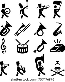 Marching Band Icons