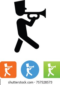 Marching Trumpet Player Icon