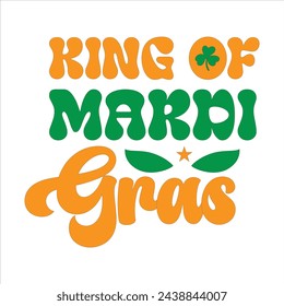 Mardi Gars Retro Design Bundle.