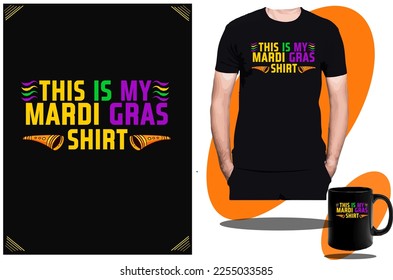Mardi Gras 2023 T shirt and Mardi Gras party, Mardi Flag Design, mardi gras New t shirt design and Template 