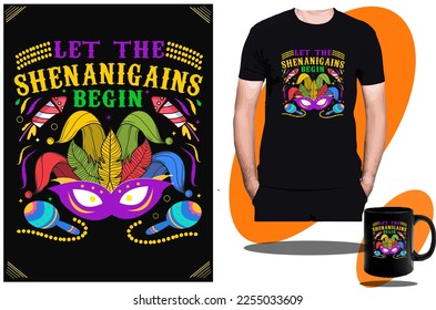 Mardi Gras 2023 T shirt and Mardi Gras party, Mardi Flag Design, mardi gras New t shirt design and Template 