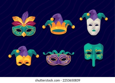 Mardi-Gras-Accessoires-Symbole