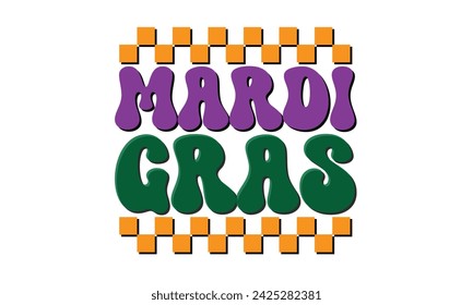 Mardi Gras , awesome Mardi Gras T-shirt Design Vector EPS Editable