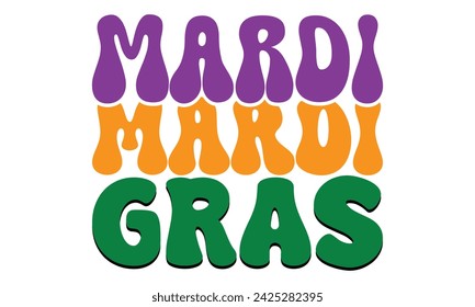 Mardi Gras , awesome Mardi Gras T-shirt Design Vector EPS Editable svg