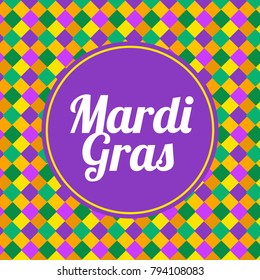 Mardi Gras Background.