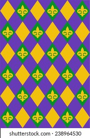 Mardi Gras background design 