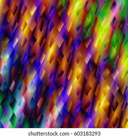 Mardi Gras background for greeting cards, textiles, wallpaper. Fat Tuesday. Vector illustration. Colorful geometric textures. 