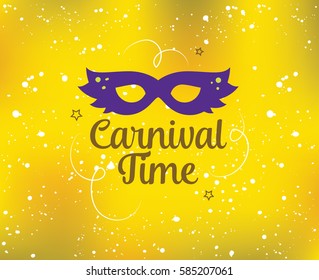 Mardi Gras background with text. Usable for greeting card, banner, gift packaging, promo. Fat tuesday, carnival