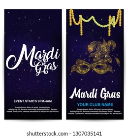 Mardi Gras brochures