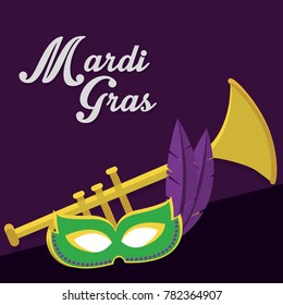 Mardi gras carnival design