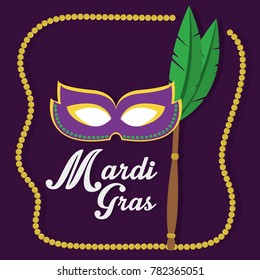 Mardi gras carnival design