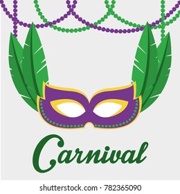 Mardi gras carnival design