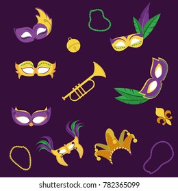 Mardi gras carnival design