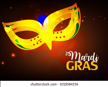 Mardi Gras Carnival Design, Vector Illustration.