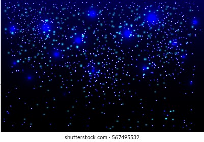 Mardi Gras carnival. Festival New Orleans "Fat Tuesday". Congratulation to "Shrove Tuesday". Luminous background. Splashes and sequins on dark backdrop. Abstract space background for banner or site.