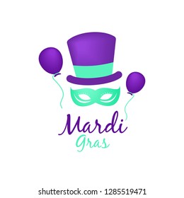 Mardi Gras Carnival Illustration