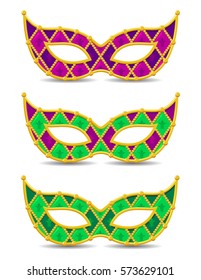 mardi gras carnival mask