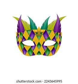 Mardi gras carnival party. vector illustration